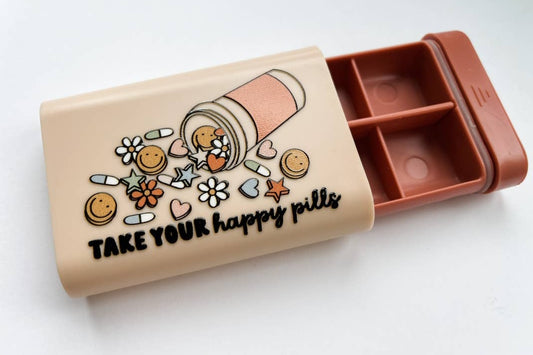 Take Your Happy Pills Container