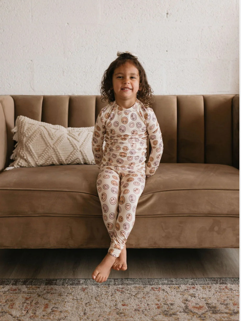 Smiley Bamboo PJ Set