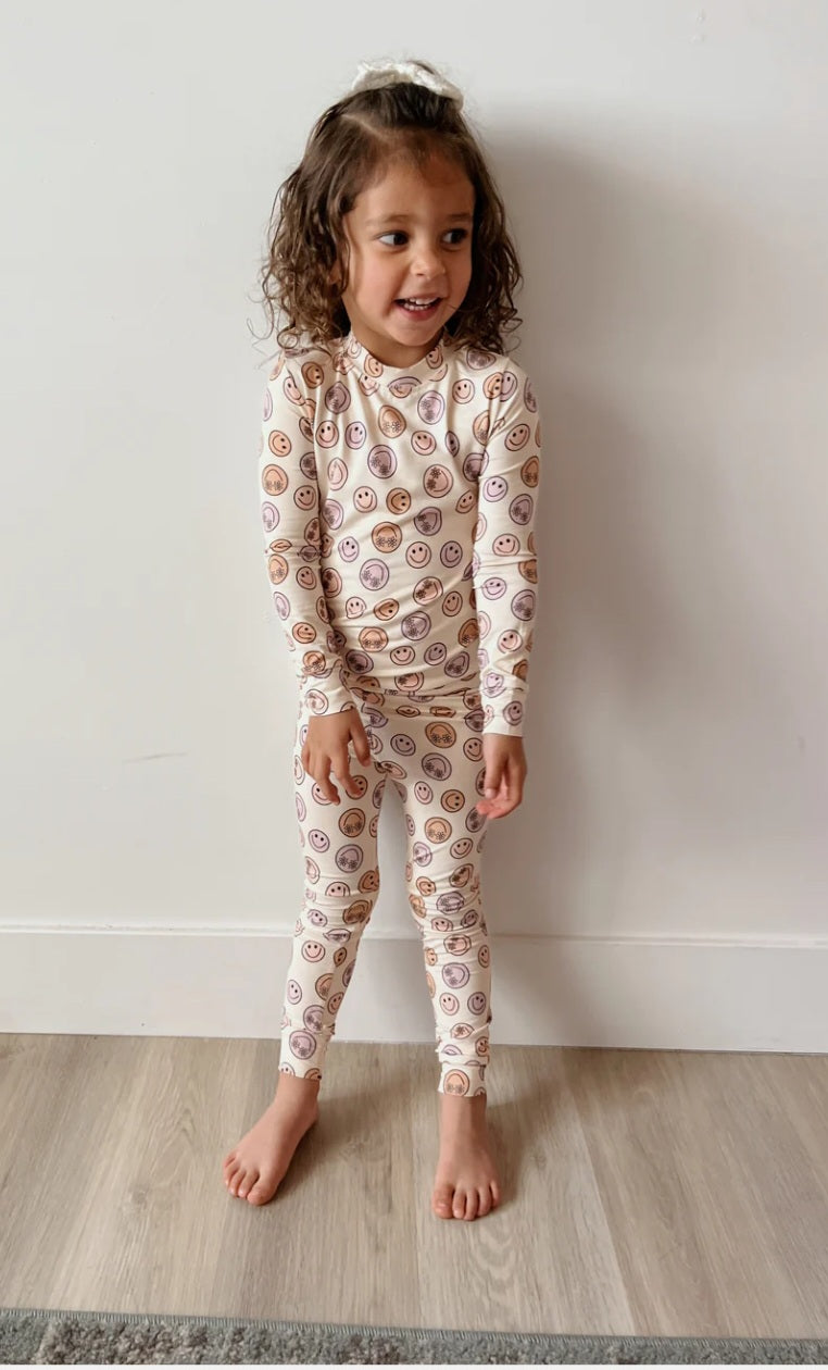 Smiley Bamboo PJ Set